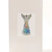 Фигурка светодиодная &laquo;Ангел&raquo;, декоративная, 3хААА, музыка, свет, USB, 15.5&times;24.5&times;44 см