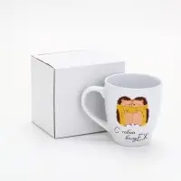 Кружка «С тобой балджЁж», белая внутри, 600 мл Кружка «С тобой балджЁж», белая внутри, 600 мл