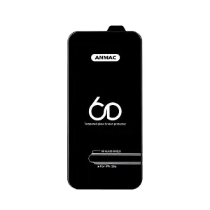 Защитное стекло для iPhone 16e Anmac 6D Black без упаковки Арт. 1137553
