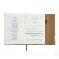 Ежедневник недатированный, формат А5. 128 листов, 80 г, клетка, с клапаном, ляссе, черный