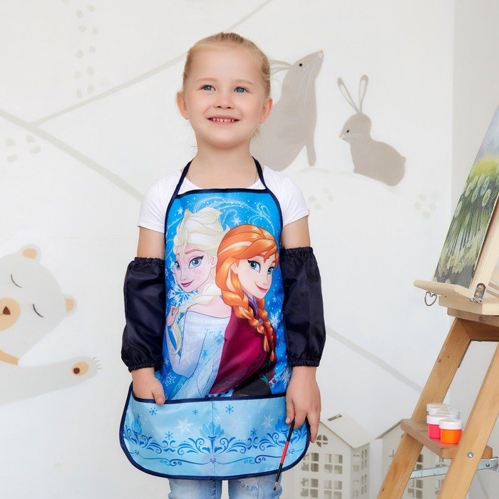 Фартук с нарукавниками детский «Холодное сердце», 49х39 см Фартук с нарукавниками детский «Холодное сердце», 49х39 см