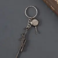 Металлический брелок для ключей на кольце &laquo;Оружие. Бронежилет&raquo;, 6.3&times;1.3 см, МИКС