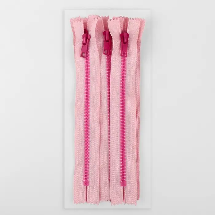 Молния «Трактор», №5, неразъёмная, замок автомат, 18 см, розовая Молния «Трактор», №5, неразъёмная, замок автомат, 18 см, розовая