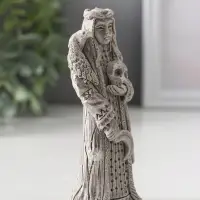 Фигура славянская богиня «Мара» 10.5×4×3.5 см, серая