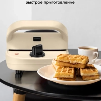 Вафельница "2 в 1" для вафель и бутербродов КТ-4614 - 600 Вт