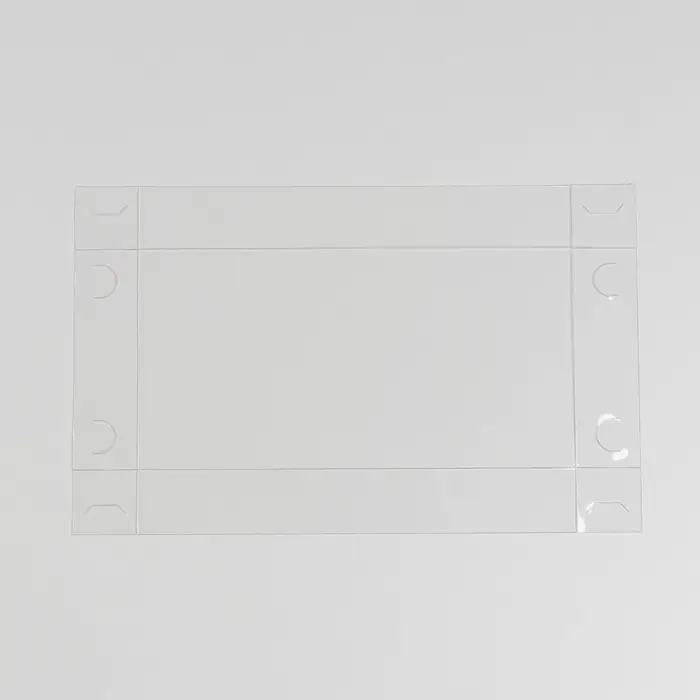 Коробка для печенья, кондитерская упаковка с пластиковой крышкой, «23 февраля», 10.5 х 21 х 3 см