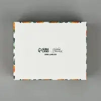 Коробка складная с пластиковой крышкой «Счастливого Нового года», 11.5 х 9 х 4 см