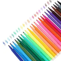 Фломастеры 24 цвета, невентилируемый колпачок