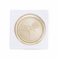 Конверт для денег с наклейкой, «С днём свадьбы», тиснение, 17.5 х 9 см