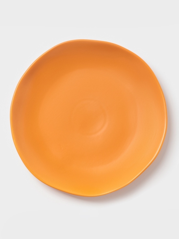 Тарелка Magistro "Potter" 26см 26х3 цвет оранжевый