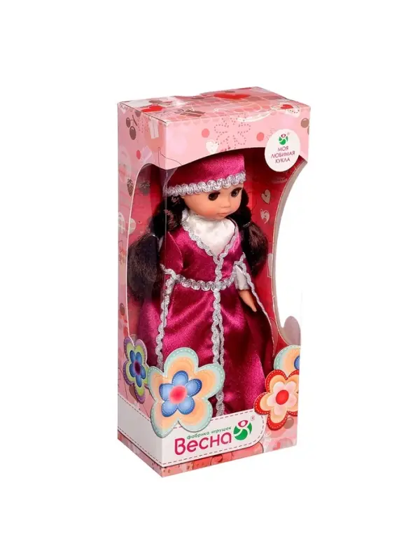 Кукла &laquo;Эля&raquo; в грузинском народном костюме, 30 см