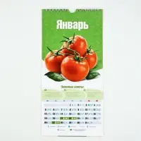 Календарь 2026 на ригеле «Садово-огородный» 16.5×34 см
