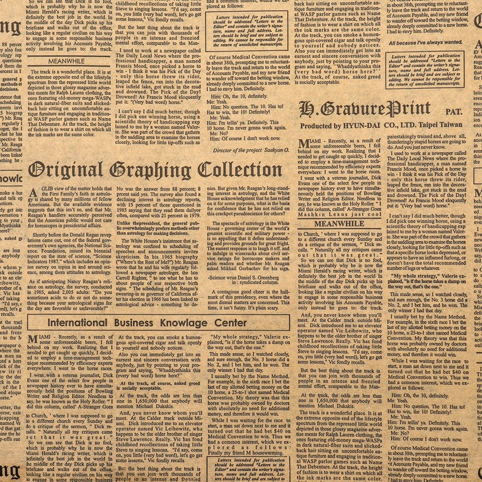 Бумага крафт, двусторонняя, черный-газета, 0,6 х 10 м Бумага крафт, двусторонняя, черный-газета, 0,6 х 10 м