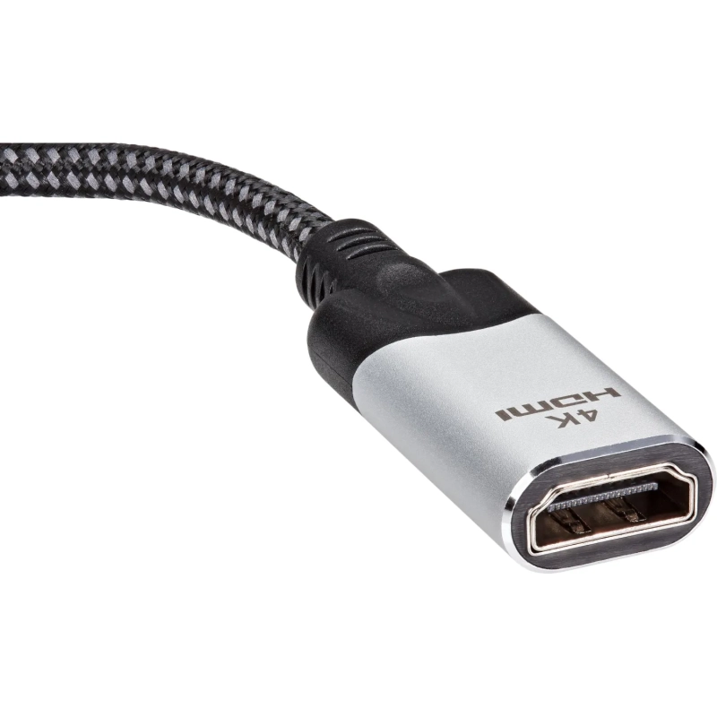 Адаптер DisplayPort(M) ---> HDMI(F) 0.15m 4K@60Hz VCOM <CG621M-0.15