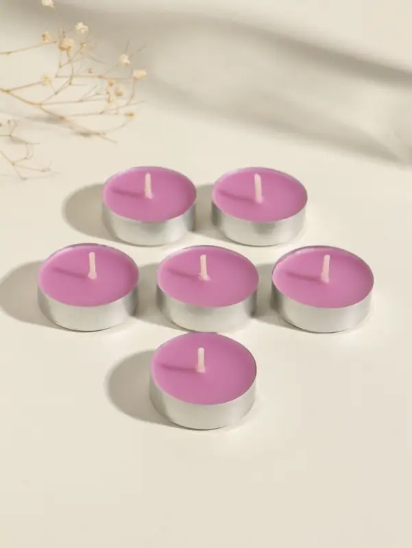 Набор свечей ароматических чайных &laquo;Сирень&raquo;, 6 шт.