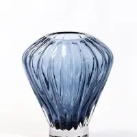 Ваза для цветов &laquo;Уайтон&raquo;, 20&times;12 см, стекло, синяя