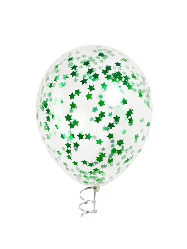 Конфетти «Звезда», зелёные, металлик, 1.5 см, 50 г
