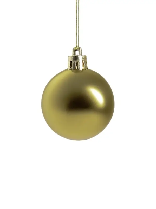 Ёлочные игрушки &laquo;Льдинки&raquo;, новогодние, набор 19 шт., бело-золотой