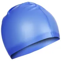 Шапочка для плавания взрослая ONLYTOP, силиконовая, обхват 54-60 см, МИКС