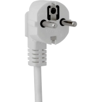 Удлинитель PROGIX PG210 2р/2м/2,2кВт/10А заземление, белый, ПВС 3х0.75