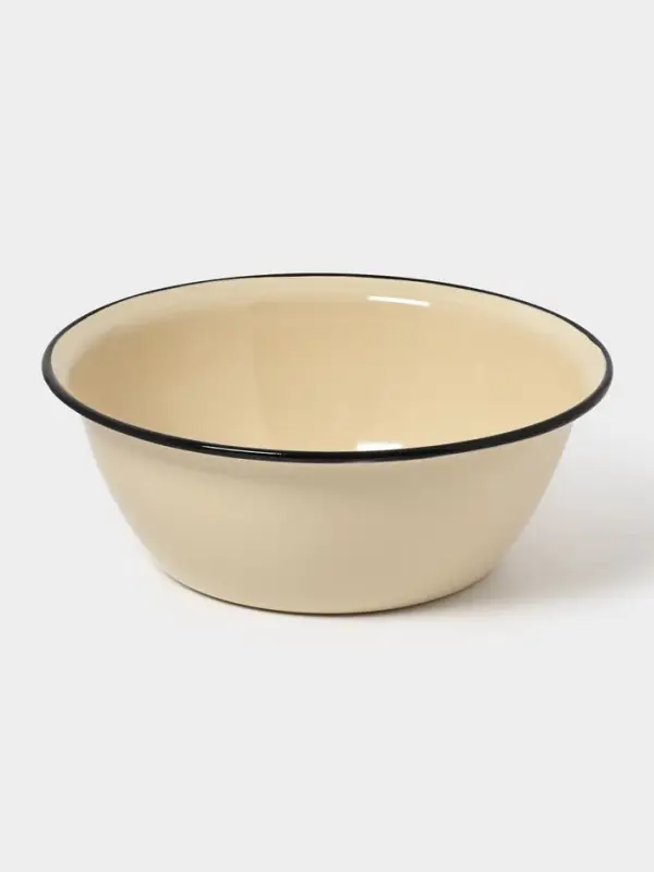 Миска 4л (слоновая)Без декора Миска 4л (слоновая)Без декора