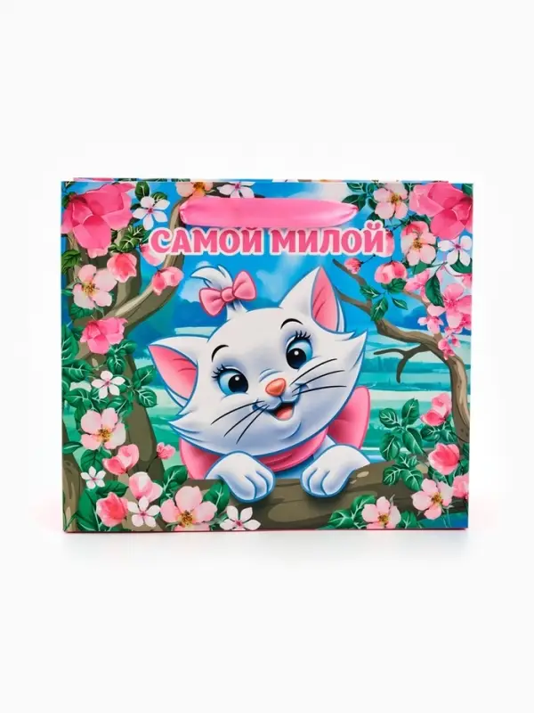Пакет подарочный &laquo;Кошечка&raquo;, ML 23&times;27&times;11.5, см