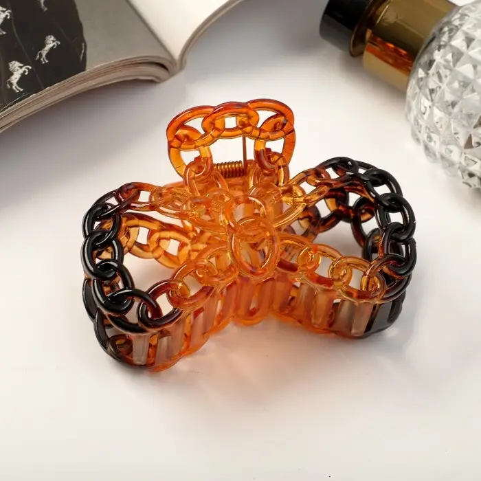 Крабик для волос «Рамона», бантик, 9 см, МИКС Крабик для волос «Рамона», бантик, 9 см, МИКС