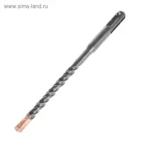 Бур по бетону ТУНДРА, крестовый наконечник, двойная спираль, SDS-plus, 8&times;160 мм