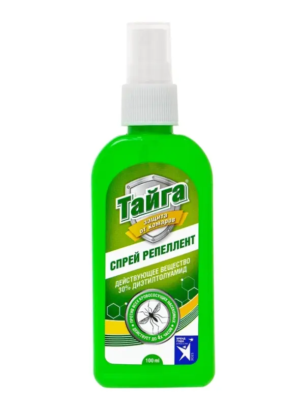 Спрей репеллентный от комаров &laquo;Тайга Дэта&raquo;, 100 мл