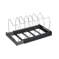 Подставка для посуды тм VETTA, раздвигающаяся, 31х24 см, пластик