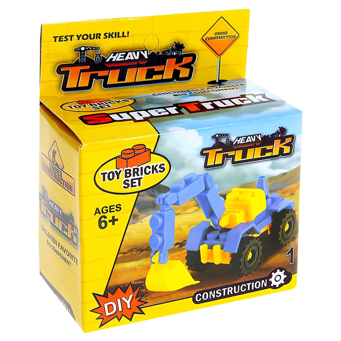 Конструктор «Строительная техника», МИКС Конструктор «Строительная техника», МИКС