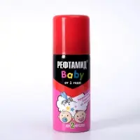 Средство от комаров &laquo;Рефтамид&raquo; BABY, аэрозоль репеллентный, детский, 100 мл