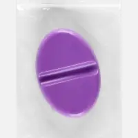 Игольница магнитная, 9.3&times;6.5 см, фиолетовая