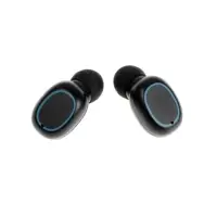 Наушники беспроводные VBT 1.16, TWS, вакуумные, Bluetooth 5.0, 40/250 мАч, с фонариком, чёрные