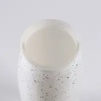 Ваза для цветов &laquo;Крапле&raquo;, h=23 см, стекло, белая