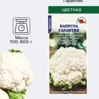 Семена Капуста цветная &laquo;Гарантия&raquo;, 0.3 г, скороспелая &laquo;Золотая Сотка Алтая&raquo;