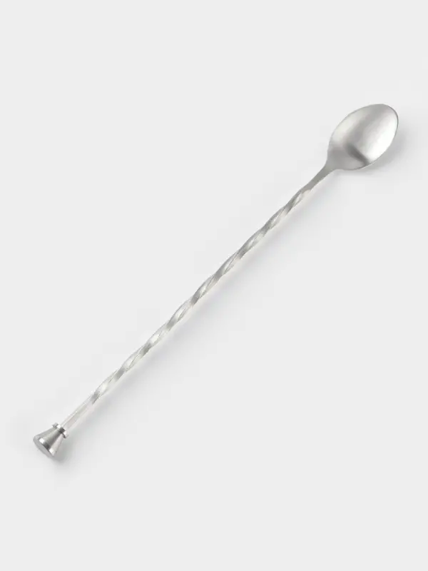 Барная ложка Hanna Kn&ouml;vell, 28 см, с мадлером, нержавеющая сталь
