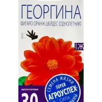 Семена цветов Георгина Фигаро Оранж Шейдес Агроуспех 7шт (400)