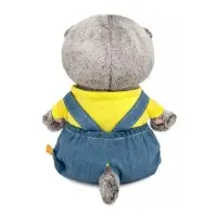 Мягкая игрушка &laquo;Кот Басик baby в комбинезоне деним&raquo;, 20 см