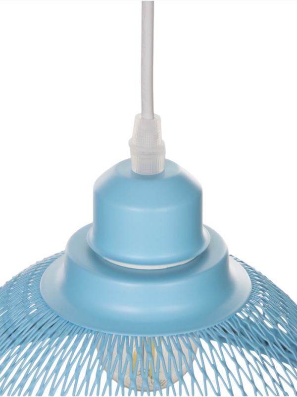 Светильник Robert 1х40Вт Е27 пр-1м небесный 24х24х14см Светильник Robert 1х40Вт Е27 пр-1м небесный 24х24х14см