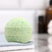 Бомбочка для ванн Добропаровъ с ароматом мяты, 110 г