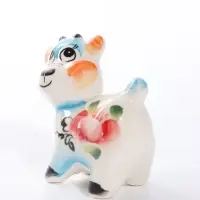 Фигурка фарфоровая &laquo;Козлик Богдан&raquo;, гжель, 6.5&times;6&times;3.5 см, МИКС