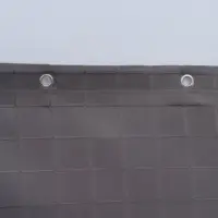 Штора для ванной &laquo;Гри Сандре&raquo;, с люверсами, 180&times;180 см, полиэстер, коричневая