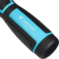 Отвертка Topfort со встроенной трещоткой 5Х и битами 13 предм (569G212)