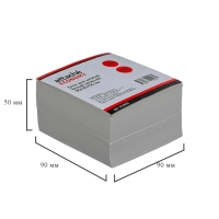 Блок для записей запасн. 9х9х5 белый 65 г