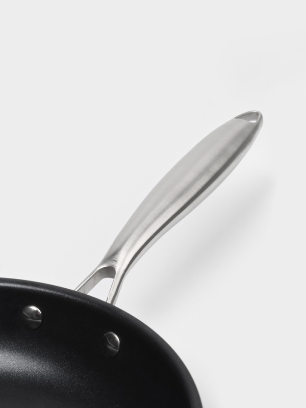 Сковорода 3Ply d=27,5 см, h=5 см, толщина 2,2 мм, индукция, антипригарное покрытие Сковорода 3Ply d=27,5 см, h=5 см, толщина 2,2 мм, индукция, антипригарное покрытие