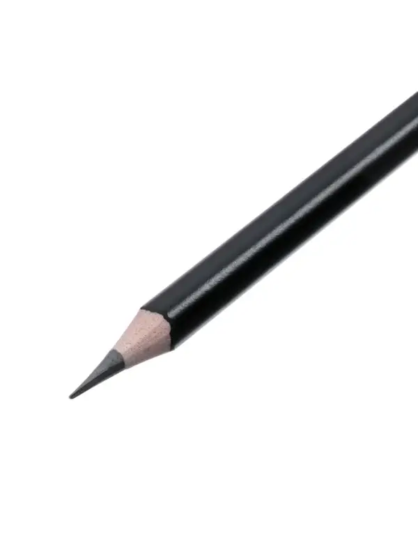 Набор карандашей чернографитных Calligrata. Classic, 12 штук, HB, с ластиком, трёхгранные, пластиковые, чёрный корпус