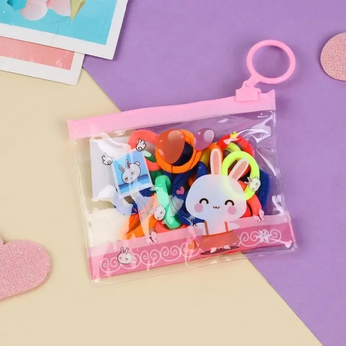 Резинка для волос «Непоседа» (набор 20 шт) колор, 2,5 см, микс Резинка для волос «Непоседа» (набор 20 шт) колор, 2,5 см, микс