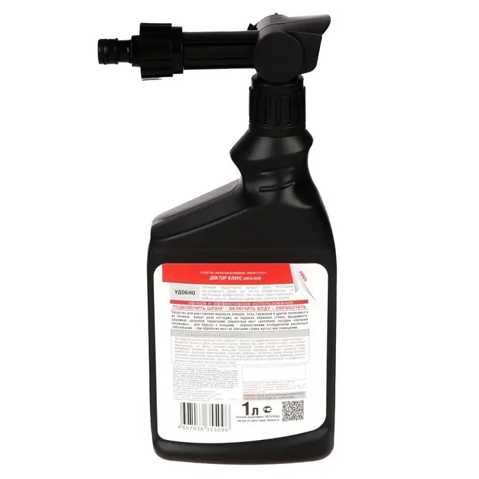 Суперконцентрат от муравьев, клещей &laquo;Эжектор Доктор Клаус&raquo; 1 л/8