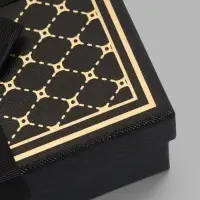 Набор подарочных коробок 3 в 1, с бантом, 19&times;19&times;9.5 см, 17&times;17&times;8 см, 15&times;15&times;6.5 см